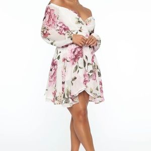 Fashion Nova Floral Mini Dress